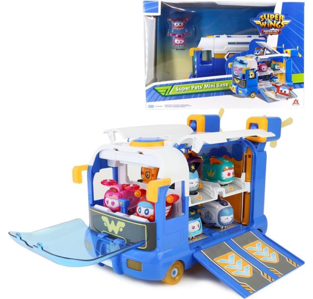Ігровий набір Super Wings Міні-база Супер Улюбленців