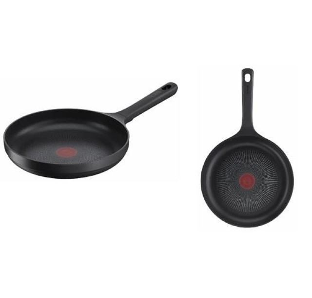 Сковорода Tefal Trattoria Pro, 28см, алюміній, бакеліт, сірий