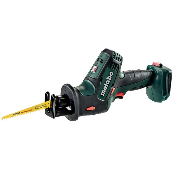 Пилка шабельна акумуляторна Metabo SSE 18 LTX COMPACT 18В хід 13мм 1.4кг без АКБ та ЗП