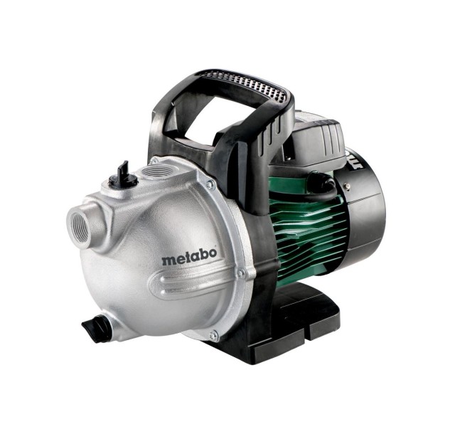 Насос садовий Metabo P 4000 G, 1100 Вт, 4 куб/год, висота подачі 46м, всмоктування до 8 м, 12.2 кг
