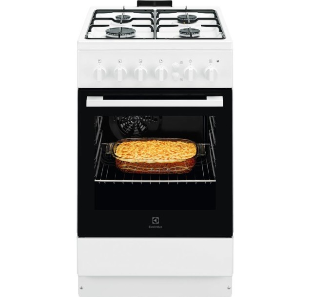 Плита Electrolux газова, 57л, 50x60см, білий