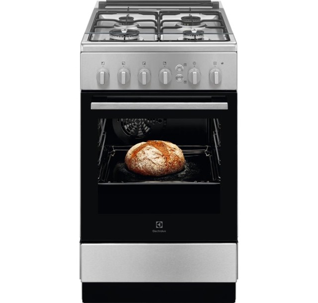Плита Electrolux газова, 57л, 50x60см, нерж