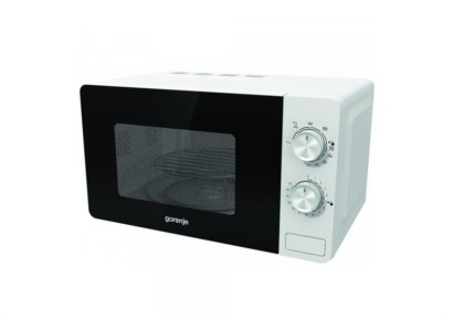 Мікрохвильова піч Gorenje, 20л, міх. управл., 800Вт, гриль, білий