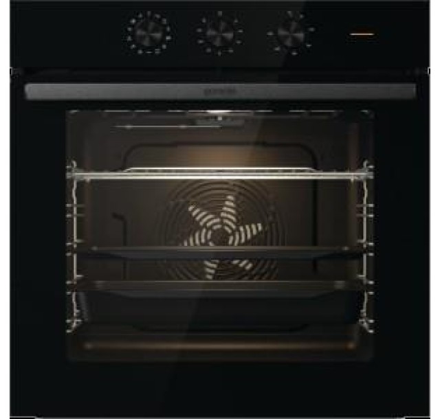 Духова шафа Gorenje електрична, 77л, A+, чорний
