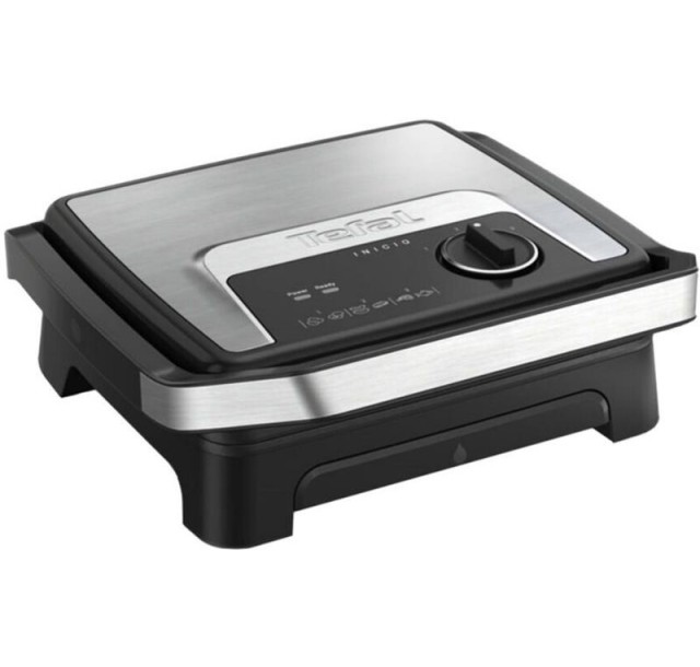 Гриль Tefal прижимний Inicio Classic 2000Вт, темп. режимів-3, метал, чорний