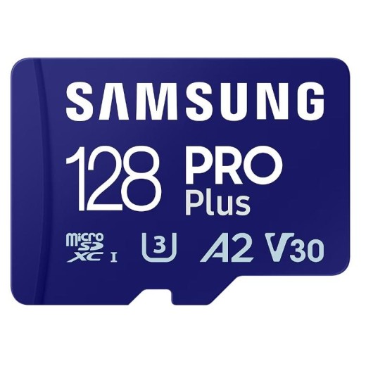 Карта пам'яті Samsung microSD    128GB C10 UHS-I R130MB/s PRO Plus