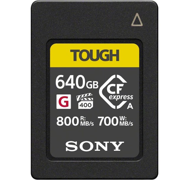 Карта пам'яті Sony CFexpress Type A  640GB R800/W700 Tough