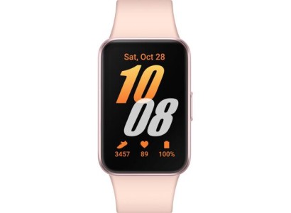 Фітнес-трекер Samsung Galaxy Fit 3 40мм (R390) 1.6', 256x402, AMOLED, BT 5.3, 16/256МБ, рожевий золотистий