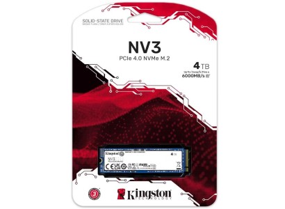 Накопичувач SSD Kingston M.2 4TB PCIe 4.0 NV3