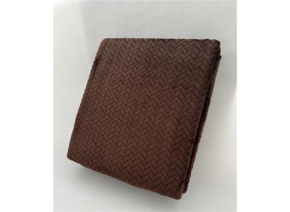 Плед Ardesto Jacquard Braid 160х200см, 100% поліестер, коричневий