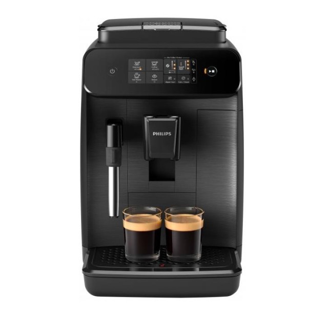 Кавомашина Philips Series 800 1,8л, зерно + мелена, ручний капучинатор, авторецептів - 2, чорний