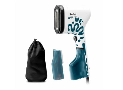 Відпарювач Tefal компактний Pure Pop Home & Travel, 1300Вт, 70мл, постійна пара - 20гр, біло-синій