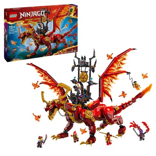 Конструктор LEGO NINJAGO Першодракон руху