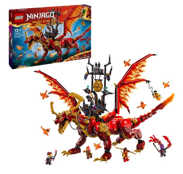Конструктор LEGO NINJAGO Першодракон руху