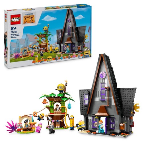 Конструктор LEGO Нікчемний я 4 Родинний маєток Ґру й посіпак