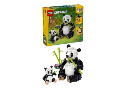 Конструктор LEGO Creator Дикі тварини: пандові