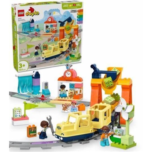 Конструктор LEGO DUPLO Town Великий інтерактивний громадський потяг