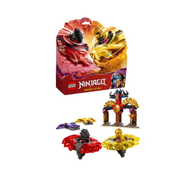 Конструктор LEGO Ninjago Бойовий набір дракона Спін-джитсу