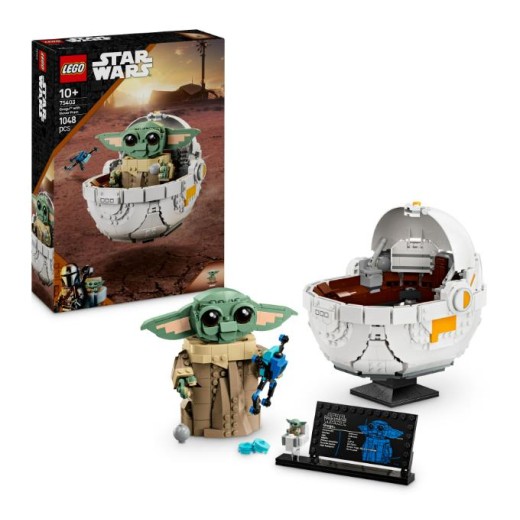 Конструктор LEGO Star Wars Ґроґу в повітряній колисці