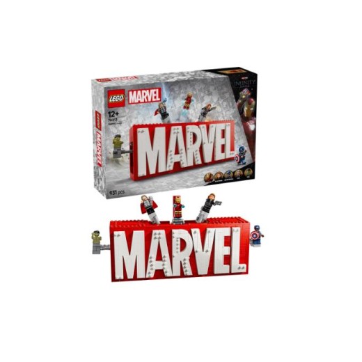Конструктор LEGO Super Heroes Логотип і мініфігурки MARVEL