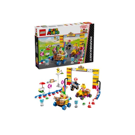 Конструктор LEGO Super Mario Mario Kart – Baby Peach & Grand Prix. Набір