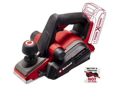 Рубанок акумуляторний Einhell Einhell TP-PL 18/3 Li BL - Solo PXC 18В 82мм до 2мм 2.63кг без АКБ та ЗП