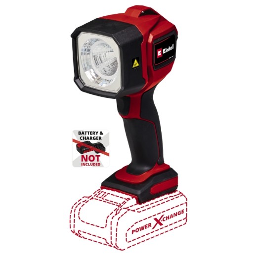 Ліхтар акумуляторний Einhell TC-CL 18/350 Li - Solo, PXC, 18В, 1 LED, 350лм, 7000К, 0.48кг (без АКБ і ЗП)