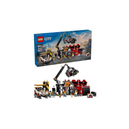 Конструктор LEGO City Звалище з автомобілями