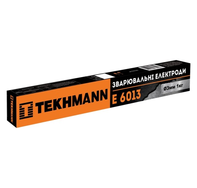 Електроди зварювальні Tekhmann E 6013 d 3мм 1кг