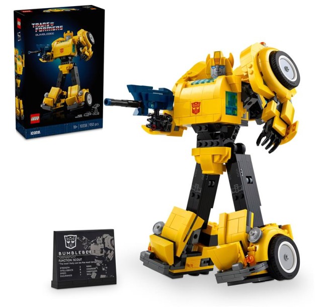 Конструктор LEGO Icons Трансформери. Бамблбі