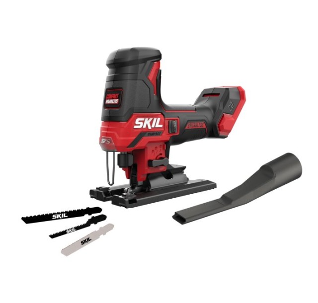 Лобзик SKIL 3440 CA Compact акумуляторний безщітковий 20В 3500об·хв хід 23мм 1.5кг без АКБ та ЗП