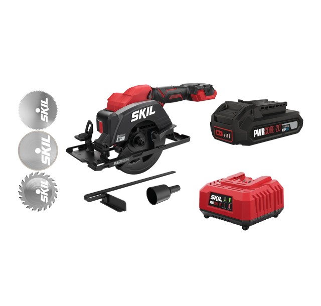 Пила дискова акумуляторна SKIL 3540 CA Compact 20В 1х2.5А·год 120мм 1.8кг