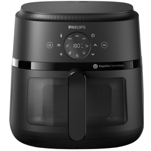 Мультипіч Philips Ovi серії 2000 1500Вт, чаша-6.2л, сенсорне управл., 13 авто. програм, пластик, чорний