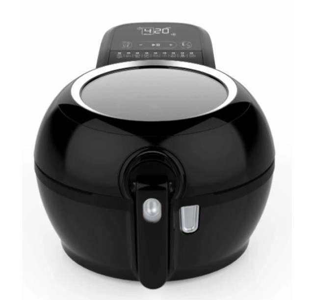 Мультипіч Tefal ActiFry Genius, 1350Вт, чаша-1,2л, сенсорне керув., підкл. до смартфону, авто перемішування, пластик, чорний