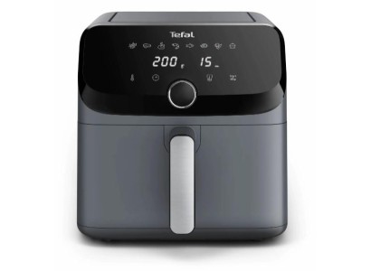 Мультипіч Tefal Easy Fry Mega, 1700Вт, чаша-7.5л, сенсорне керув., 8 програм, пластик, темно-сірий