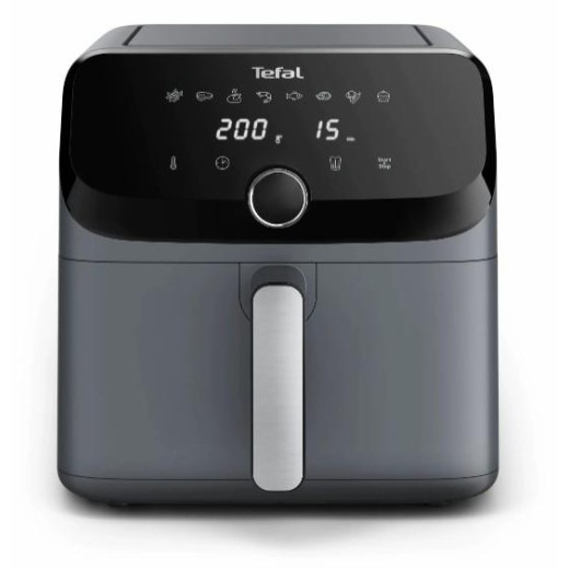 Мультипіч Tefal Easy Fry Mega, 1700Вт, чаша-7.5л, сенсорне керув., 8 програм, пластик, темно-сірий