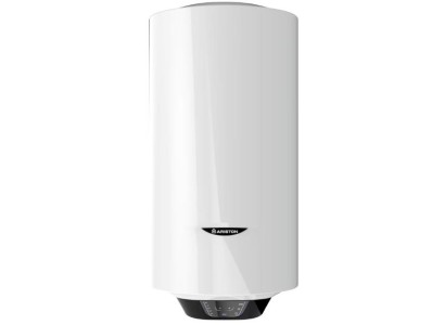 Водонагрівач електр. Ariston круглий слім PRO1 ECO 65 V SLIM 1.8K PL EU, 65л, 1,8кВт, ел. кер-ння, B, білий