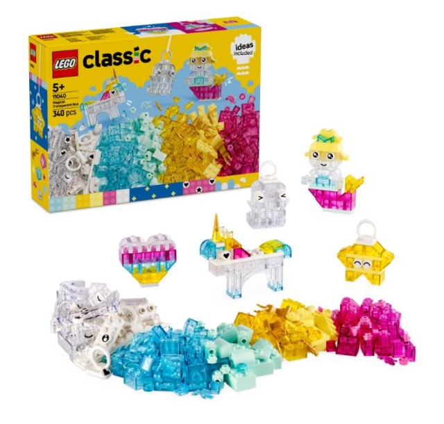 Конструктор LEGO Classic Чарівна прозора коробка