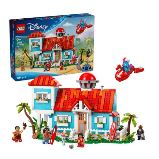 Конструктор LEGO Disney Classic Пляжний будинок Ліло і Стіч