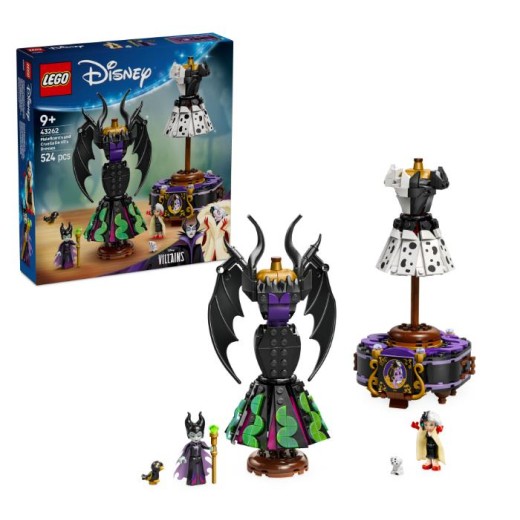 Конструктор LEGO Disney Classic Сукні Малефісенти та Лютелли де Віль
