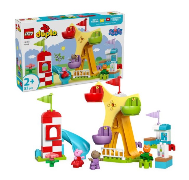 Конструктор LEGO DUPLO Peppa Pig Ярмарок розваг
