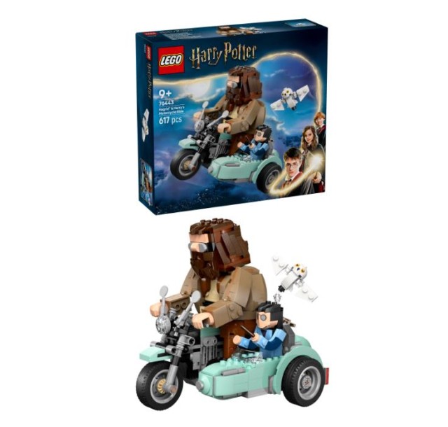 Конструктор LEGO Harry Potter Поїздка Геґріда й Гаррі на мотоциклі