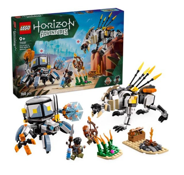 Конструктор LEGO Horizon Aloy і Varl проти Shell-Walker і Sawtooth