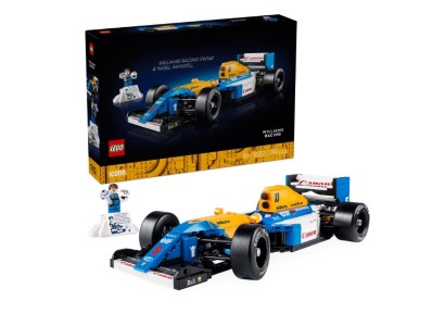 Конструктор LEGO Icons Williams Racing FW14B і Найджел Менселл