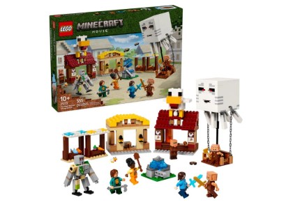 Конструктор LEGO Minecraft Напад на село з повітряною кулею Ґаст
