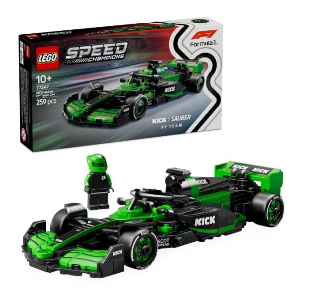 Конструктор LEGO Speed Champions Автомобіль для перегонів KICK Sauber F1® Team C44