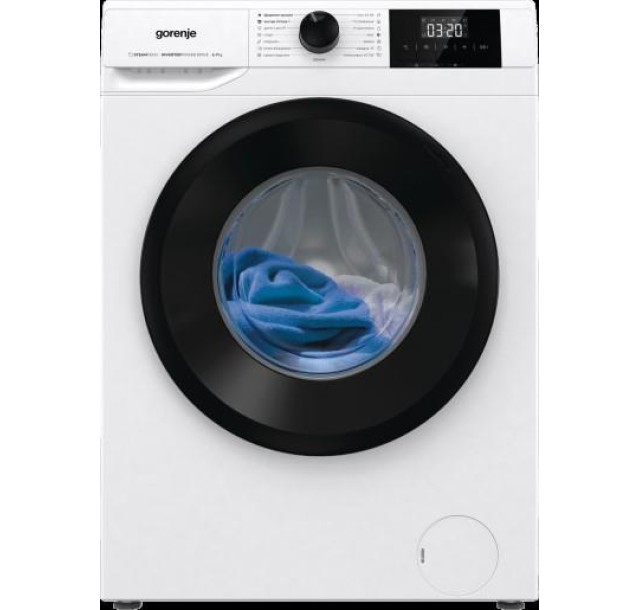 Пральна машина Gorenje фронтальна, 7кг, 1200, A++, 43.5см, дисплей, пар, інвертор, білий