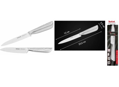 Кухонний ніж універсальний Tefal Precision, 12см, нержавіюча сталь