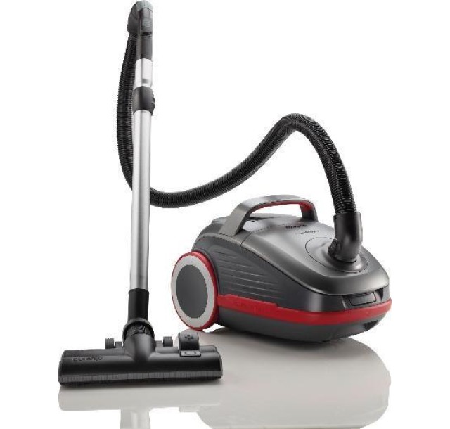 Пилосос Gorenje мішковий, 700Вт, 3л, HEPA, щітка Xpand Zone, turbo brush, телескоп, чорний графіт