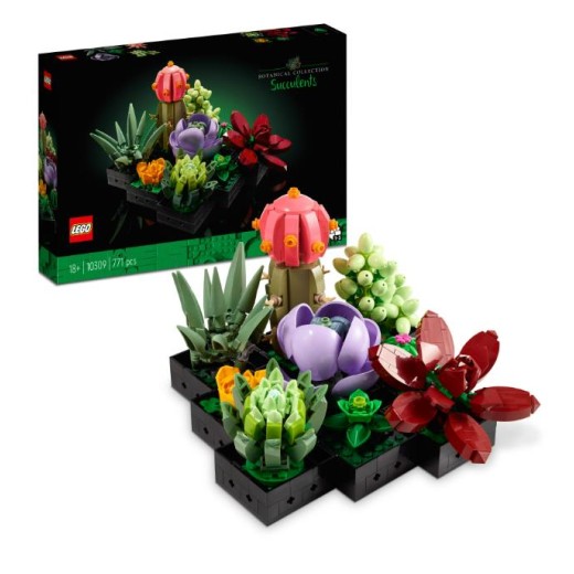 Конструктор LEGO Botanicals Сукуленти